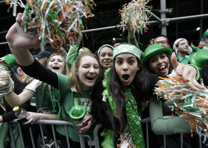 Proslava dana Svetog Patrika koji je Ircima ono što je Sveti Sava Srbima. Foto: AP/Tanjug