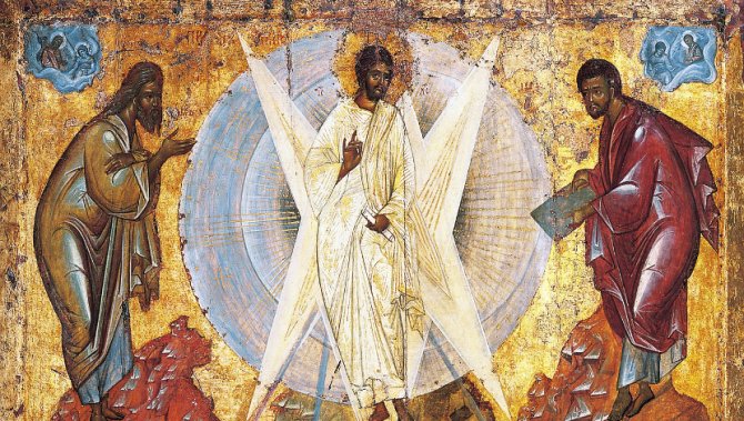 Preobraženje Gospodnje, ikona Teofana Grka iz 1408. godine. Foto: Wikimedia Commons/belygorod.ru