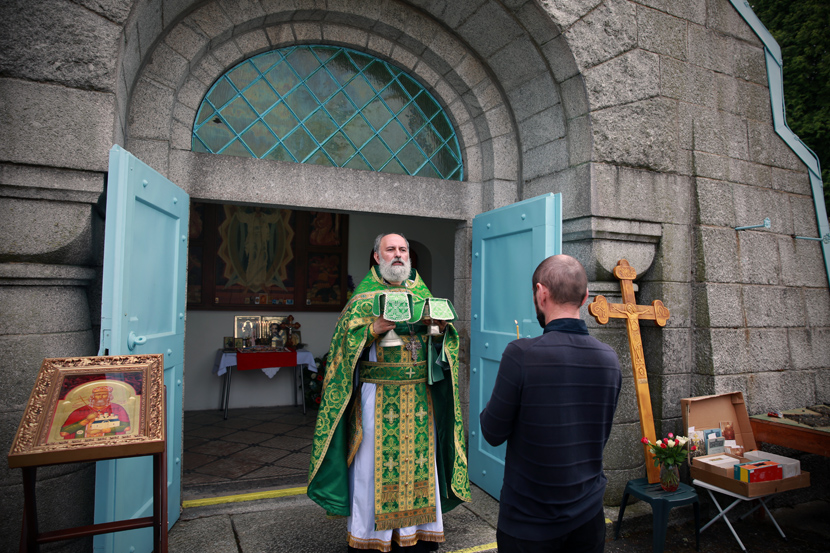 U drugom najvećem mauzoleju srpskih vojnika stradalih u I svetskom ratu, u Jindrihovicama, u Češkoj, održano je, u okviru nedavnih Vidovdanskih svečanosti, opelo zahvalnosti. Foto: Milena Đorđević