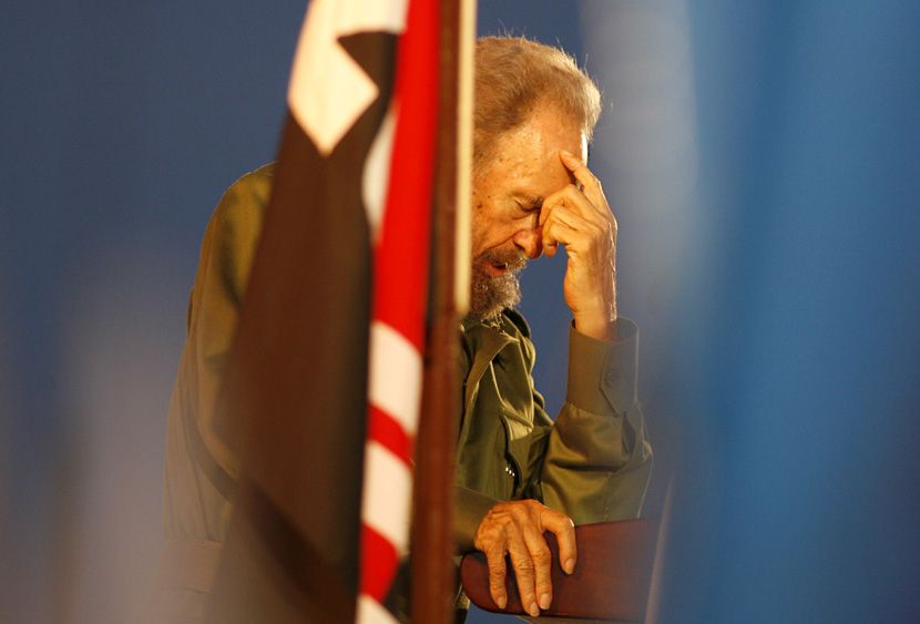 Fidel Alehandro Kastro Ruz, kubanski revolucionar, bivši generalni sekretar Komunističke partije Kube, predsednik i premijer Kube, koga Kubanci zovu jednostavno Fidel, danas puni 90 godina. Foto: Tanjug/AP