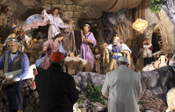 Božićni praznici u Vatikanu. Foto: Tanjug/AP