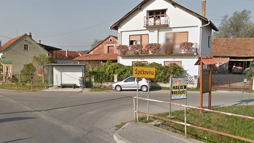 Printskrin: Google Street View