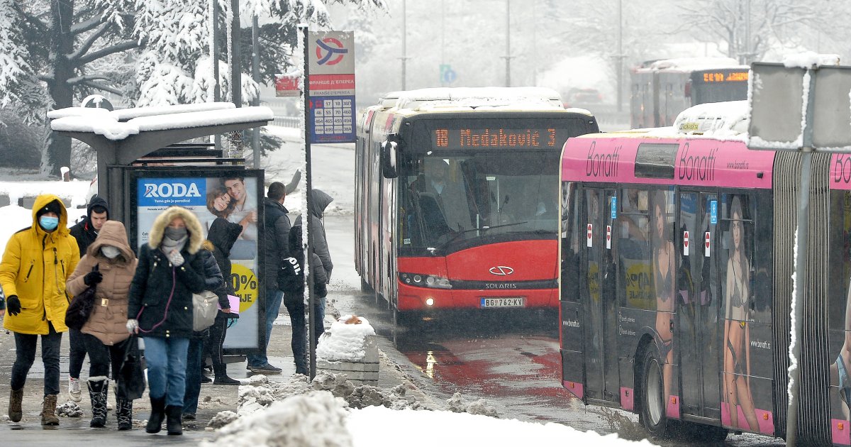 U Srbiji Sutra Ledeni Dan Dnevna Temperatura Ispod Nule Telegraf Rs