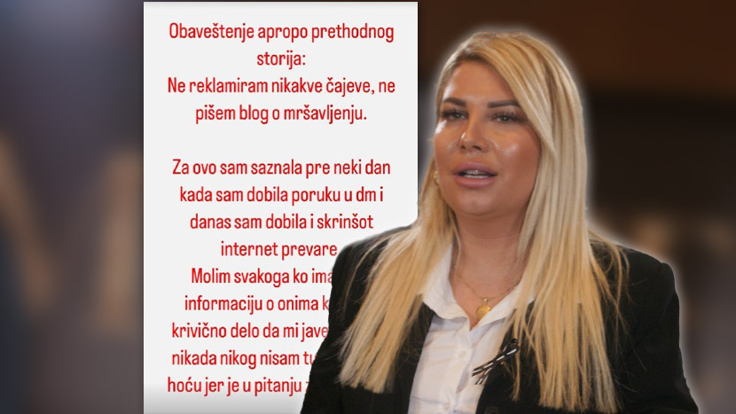 Dea Đurđević još jedna žrtva internet prevare Telegraf rs