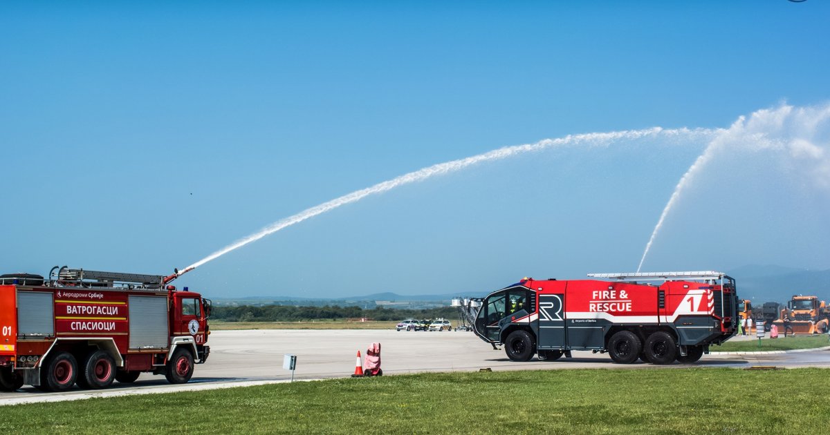 Ni Ki Aerodrom Dobio Moderna Vatrogasna Vozila Poznato I Kada E Biti