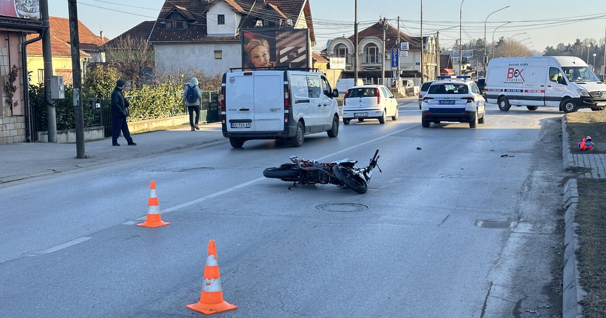 Te Ka Saobra Ajna Nezgoda Kod A Ka Sudarili Se Kombi I Motociklista