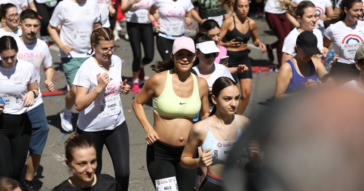 Poznata srpska influenserka oduševila Beograđane Trčala na maratonu sa