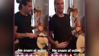 GOLSLAR: Prijović uzeo gusle pa zasvirao kao Vukojica Sandić (VIDEO)
