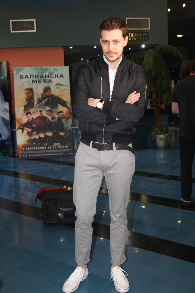 Miloš Biković, Premijera filma Balkanska međa Miloš Biković, Premijera filma Balkanska međa