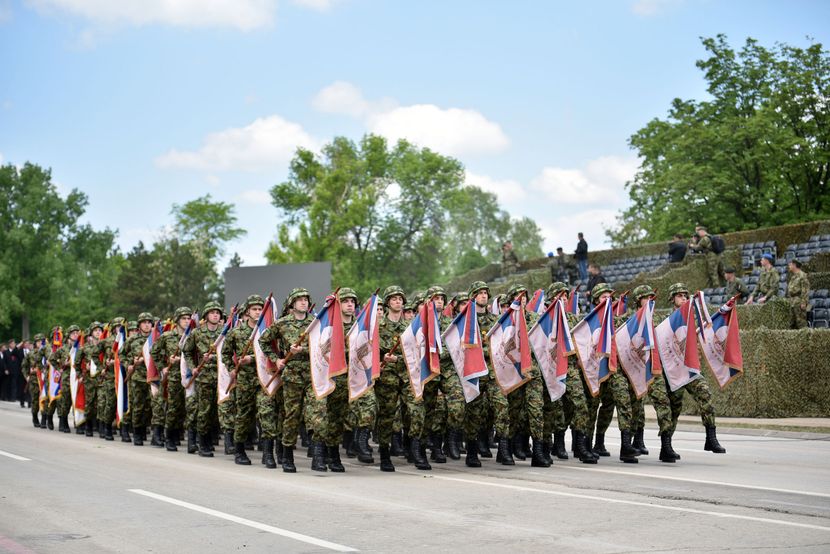 Generalna proba svečane parade za Dan pobede Generalna proba svečane parade za Dan pobede