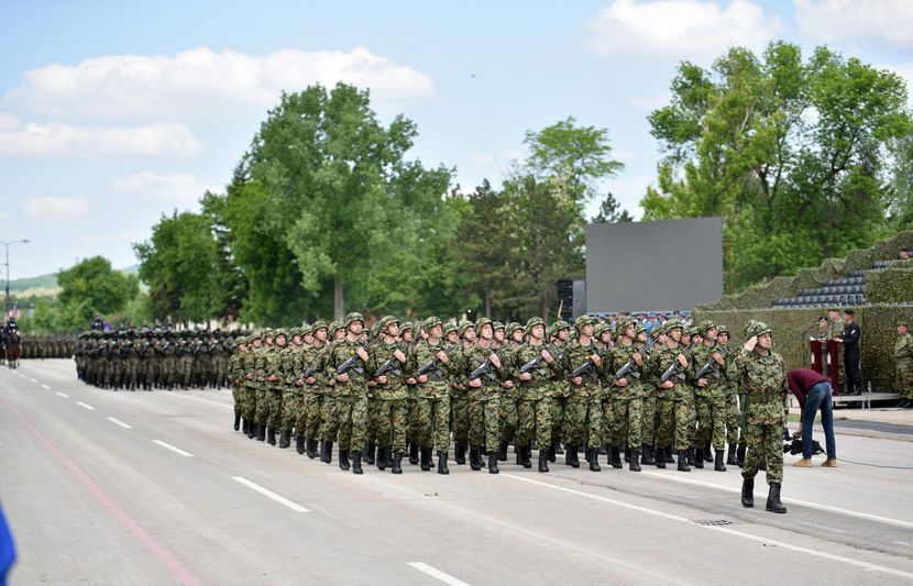 Generalna proba svečane parade za Dan pobede Generalna proba svečane parade za Dan pobede