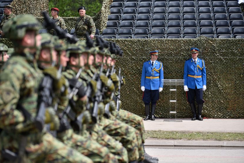 Generalna proba svečane parade za Dan pobede Generalna proba svečane parade za Dan pobede
