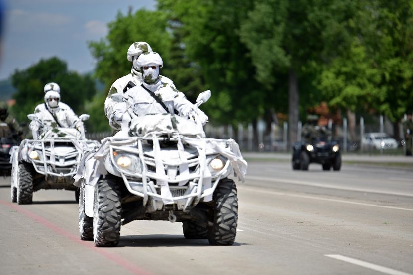 Generalna proba svečane parade za Dan pobede Generalna proba svečane parade za Dan pobede
