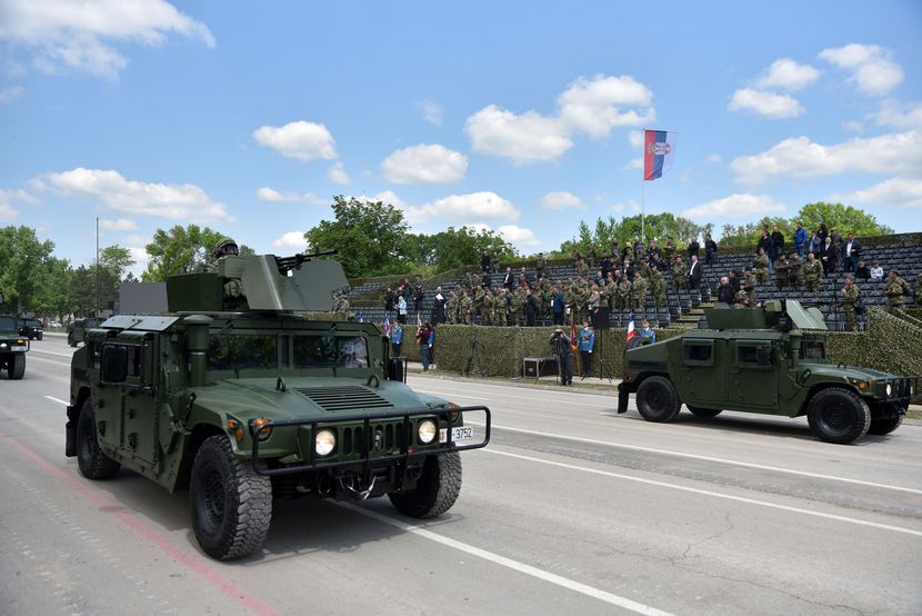 Generalna proba svečane parade za Dan pobede Generalna proba svečane parade za Dan pobede