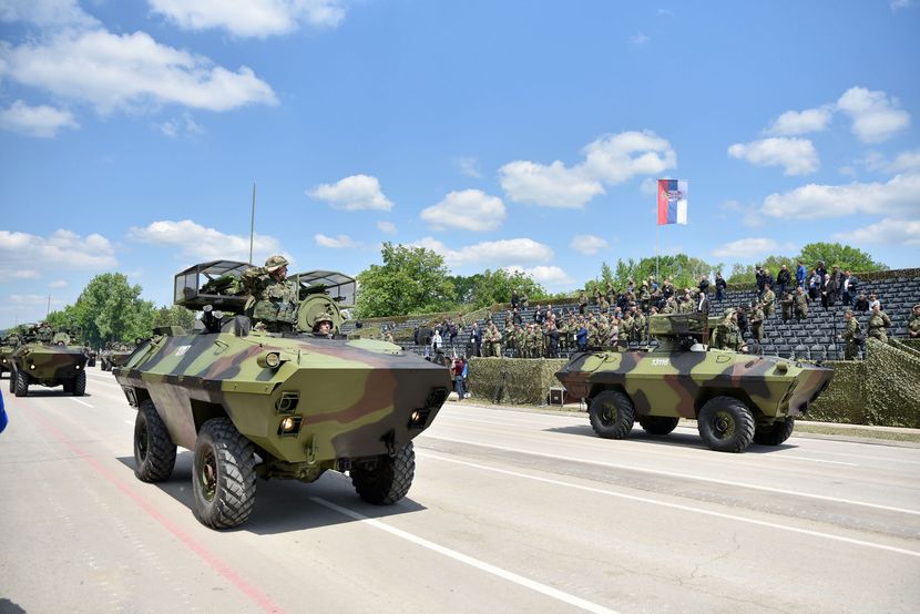 Generalna proba svečane parade za Dan pobede Generalna proba svečane parade za Dan pobede