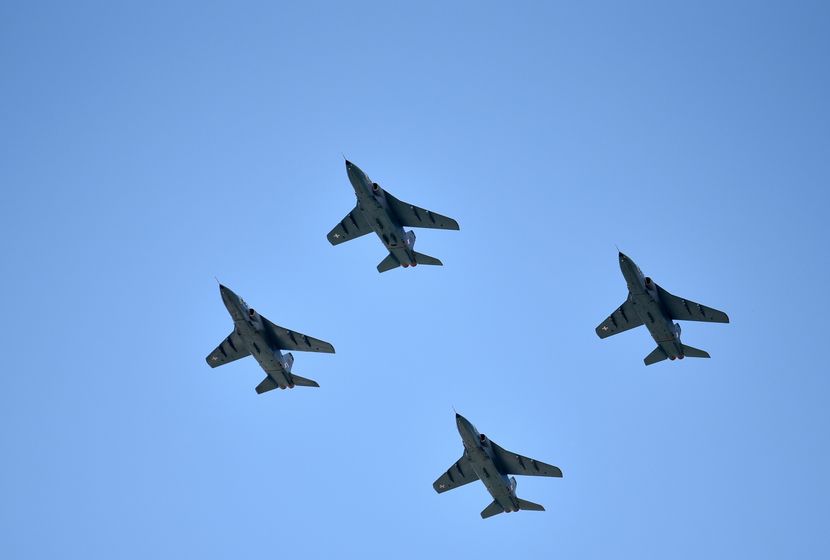 Generalna proba svečane parade za Dan pobede Generalna proba svečane parade za Dan pobede