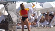 Najseksi priprema za Rolan Garos: Cela plaža je gledala u guzu teniserke dok je radila čučnjeve (VIDEO) (FOTO)