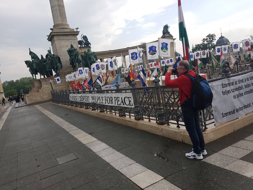 Mađarska, Trijanonski sporazum, Budimpešta, Trg heroja Mađarska, Trijanonski sporazum, Budimpešta, Trg heroja