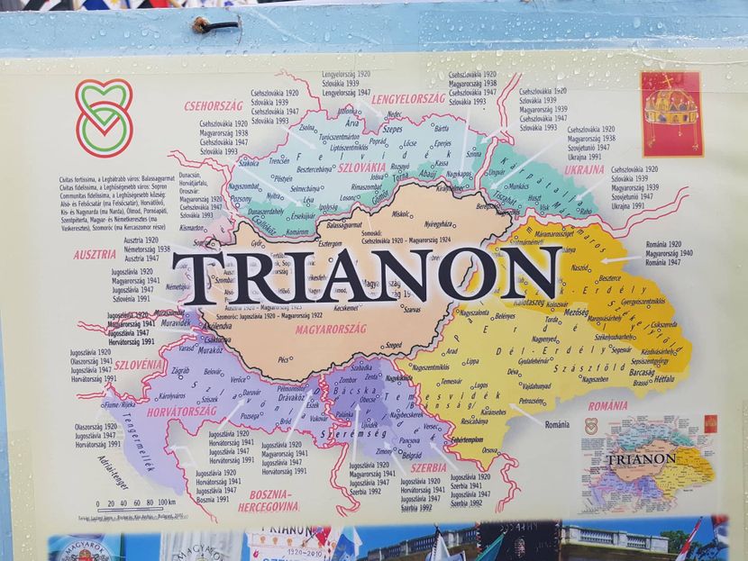 Mađarska, Trijanonski sporazum, Budimpešta, Trg heroja Mađarska, Trijanonski sporazum, Budimpešta, Trg heroja