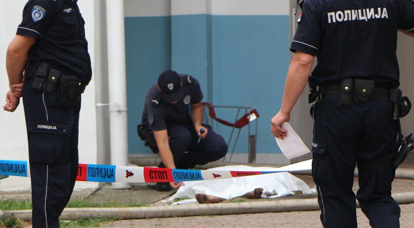Bežanija, Bežanijska kosa, ubistvo, samoubistvo, mrtvo telo, policijska traka, vatrogasci, policija, ilustracija Bežanija, Bežanijska kosa, ubistvo, samoubistvo, mrtvo telo, policijska traka, vatrogasci, policija, ilustracija