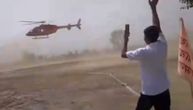 Helikopter koji je prevozio indijskog ministra izgubio kontrolu, pukom srećom izbegnuta tragedija