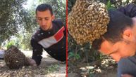 On je jedini Palestinac na svetu koji sme da stavi "rukavice od pčela" (VIDEO)