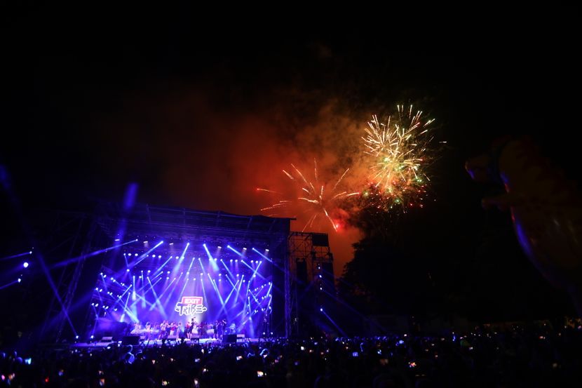 EXIT festival 2019, vatromet EXIT festival 2019, vatromet