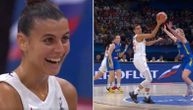 Potez Ane Dabović očarao Arenu: Magična asistencija bez gledanja je potez Eurobasketa (VIDEO)