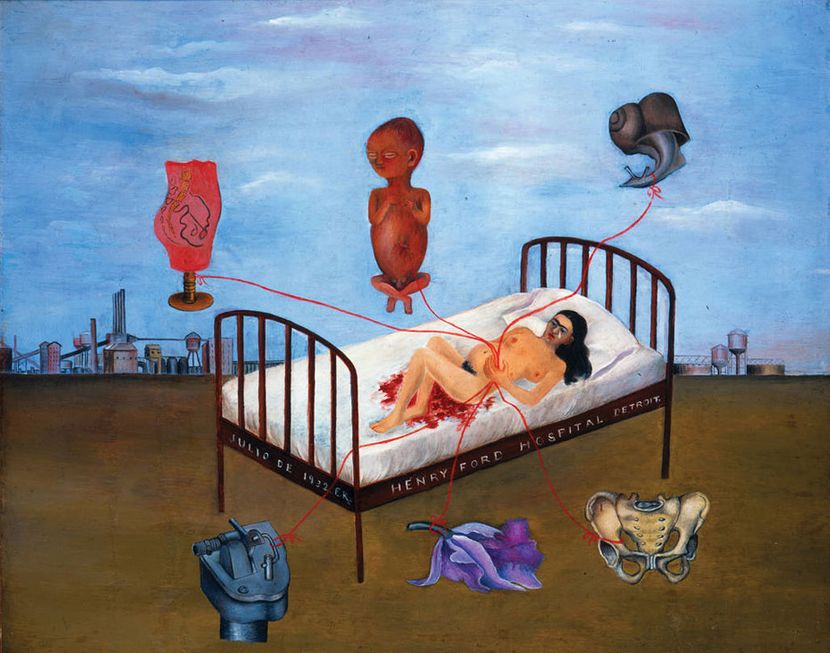 Frida Kalo - leteći krevet Frida Kalo - leteći krevet