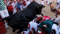 U tradicionalnim trkama s bikovima u Pamploni svake godine povredi se veći broj učesnika (FOTO)