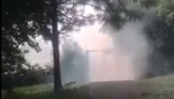 Stadion Čukaričkog u oblaku dima: Komarci napravili totalnu pometnju pred prvi meč u Evropi!