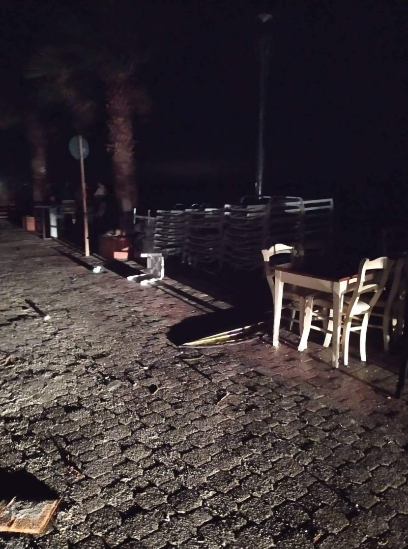 Halkidiki, nevreme, Grčka Halkidiki, nevreme, Grčka