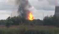 Požar u elektrani u Moskvi, ima povređenih: Dim se uzdiže 50 metara uvis (VIDEO)