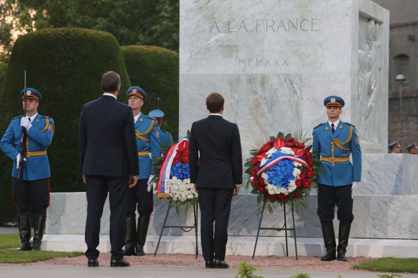 Emanuel Makron, Aleksandar Vučić, Kalemegdan Emanuel Makron, Aleksandar Vučić, Kalemegdan