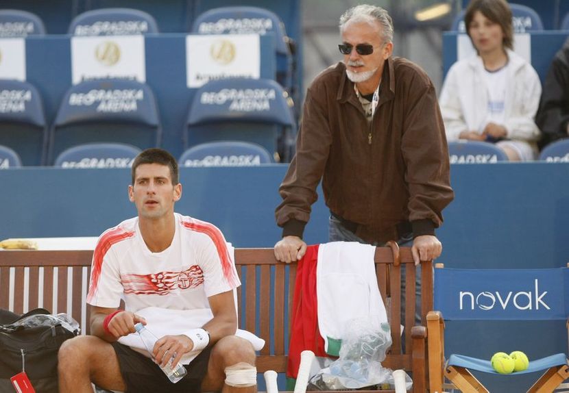 Igor Četojević i Novak Đoković Igor Četojević i Novak Đoković