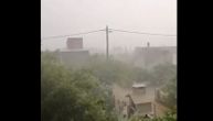 Oluja u Splitu potopila ulice: Palo 17 litara kiše za sat vremena, vetar napravio haos (VIDEO)