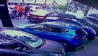 Konačno procurio snimak nesreće u Strahinjića bana: BMW juri ulicom, pa udara u automobile (VIDEO)