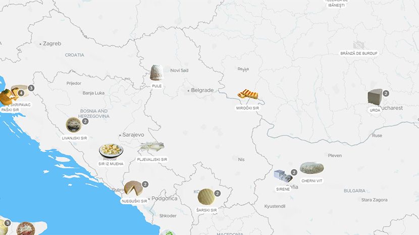 Mapa sireva Mapa sireva
