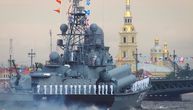Parada ratnih brodova u Sankt Peterburgu: Spektakl na vodi i nebu (VIDEO)