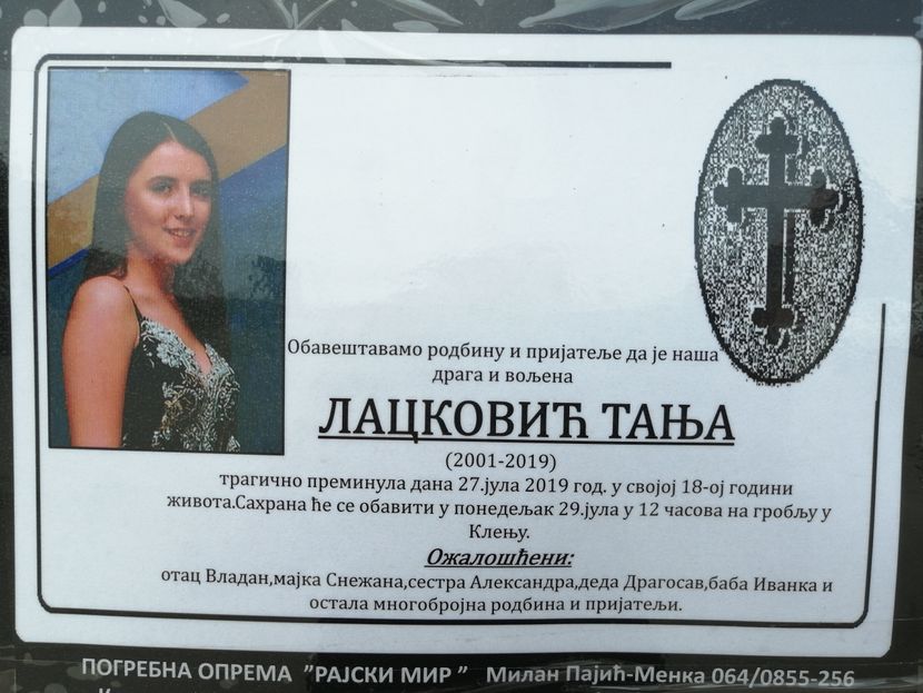 sahrana dece stradale u selu Tabanović sahrana dece stradale u selu Tabanović