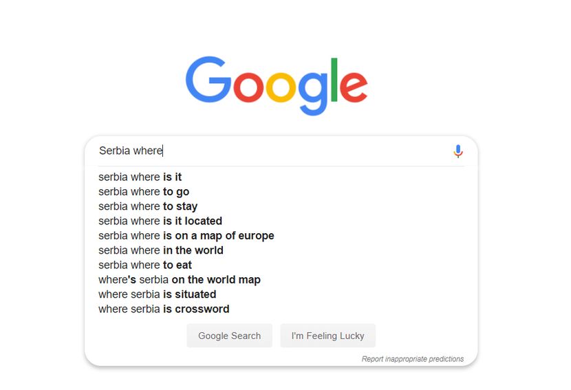 Srbija Google Srbija Google