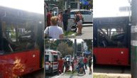 Haos i neverica na Dedinju nakon eksplozije: Beba pored uništenog autobusa, krv i srča (FOTO, VIDEO)