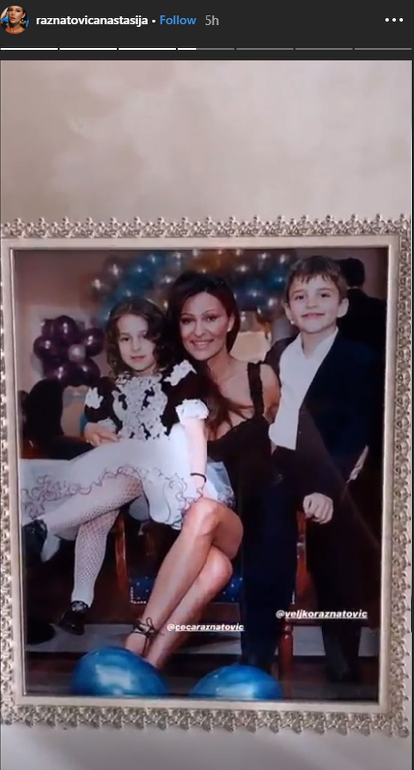 Ceca Ražnatović, Anastasija, Veljko Ceca Ražnatović, Anastasija, Veljko