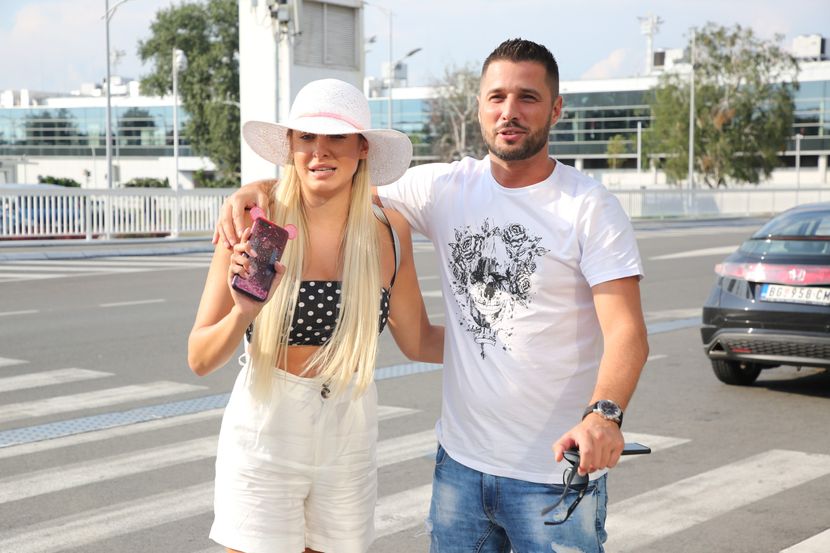 Luna Đogani i Marko Miljković, aerodrom