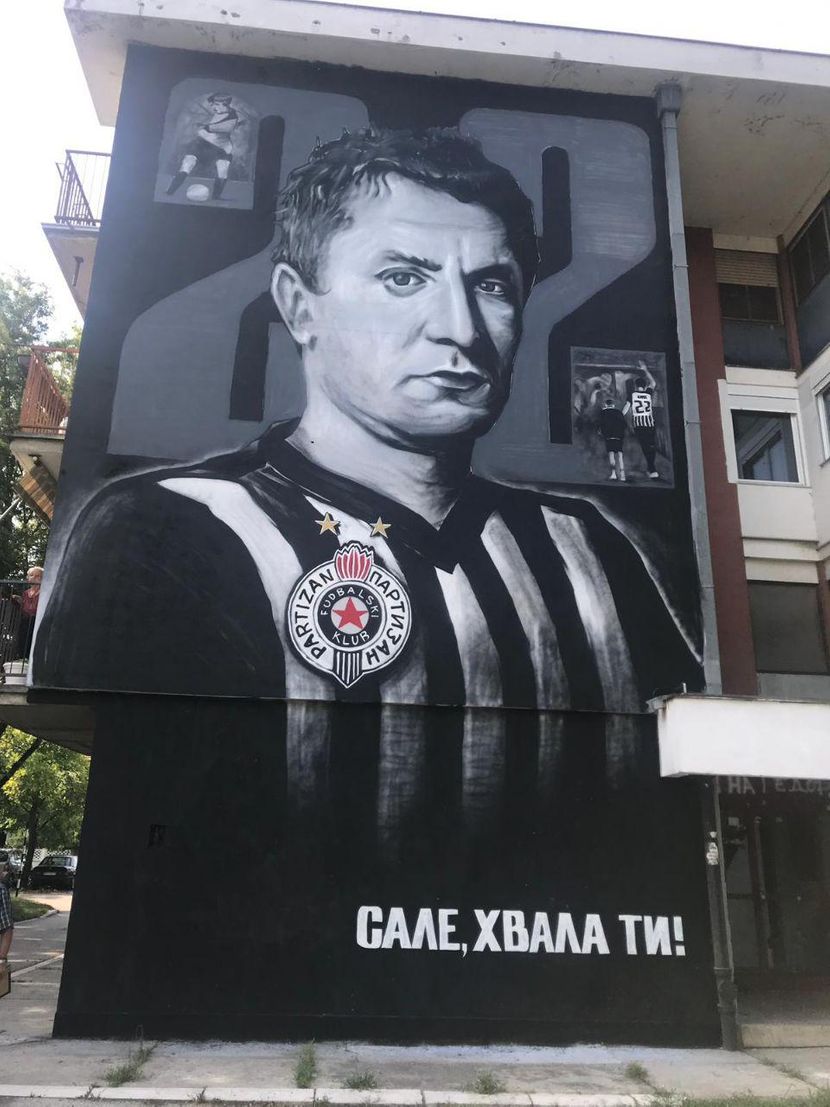 Saša Ilić, mural, grafit