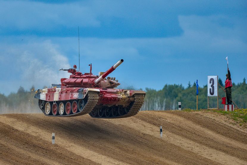 Biatlon, tenk, tenkisti, Rusija Biatlon, tenk, tenkisti, Rusija