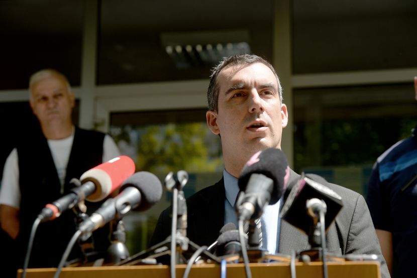 Vladimir Orlić, Đorđo Žujović, sastanak opozicije Vladimir Orlić, Đorđo Žujović, sastanak opozicije