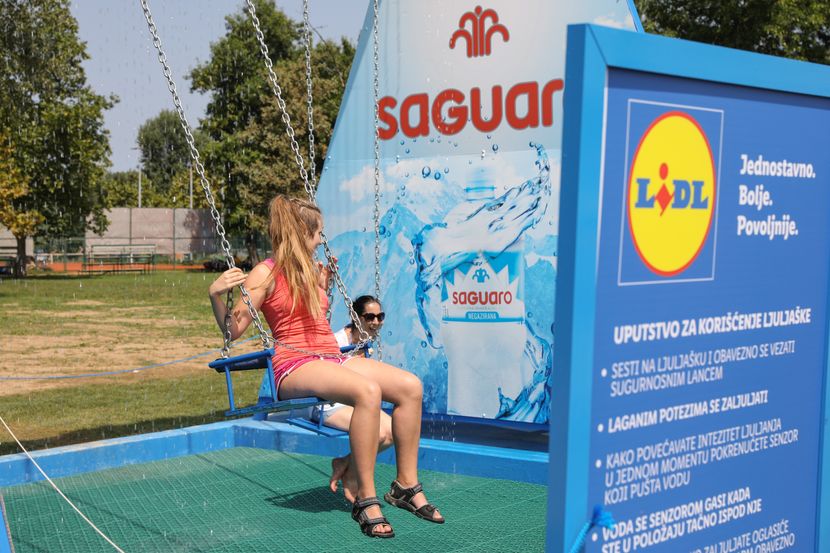 Ada Ciganlija, Lidl ljuljaška Ada Ciganlija, Lidl ljuljaška
