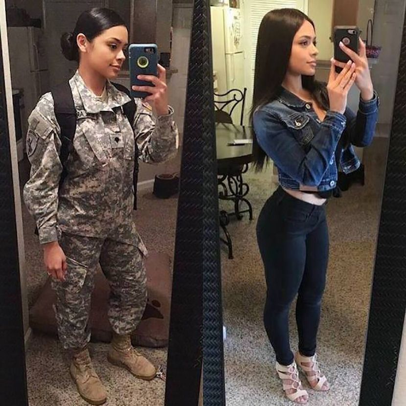 Devojke sa i bez uniforme Devojke sa i bez uniforme
