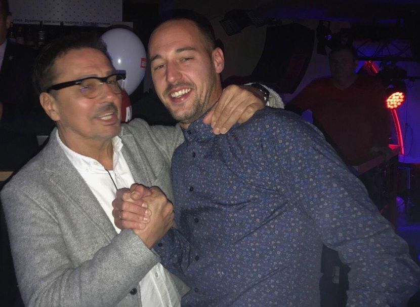 Dragan Kojić Keba i MIlan Borjan Dragan Kojić Keba i MIlan Borjan